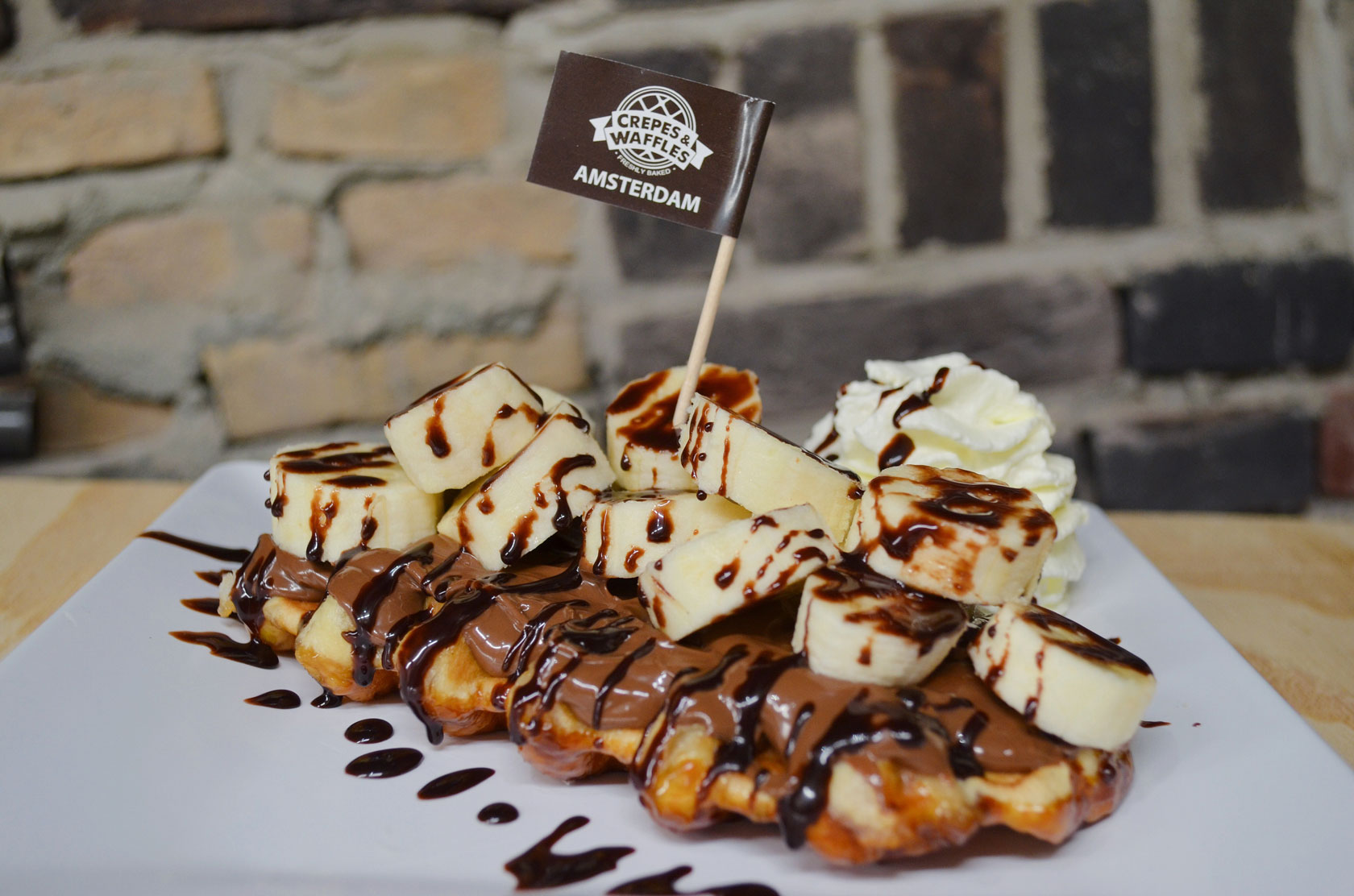 Crepes & Waffles Amsterdam Freshly baked